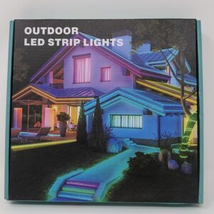 60-Ft Outdoor LED Strip Lights Waterproof IP60 Outside Led Light Strips Aulimhti